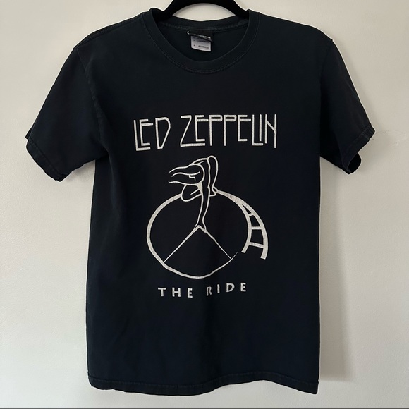 Hard Rock Led Zeppelin The Ride Graphic Tee Shirt - Picture 1 of 5